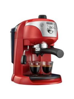 Delonghi Ecc221.R Motivo Pump Espresso Machine - Red